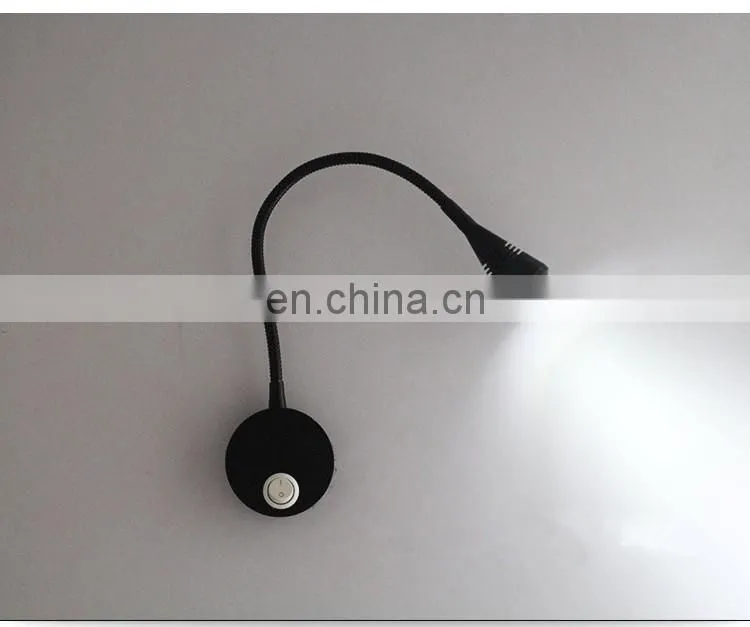 Modern Simple Design Mini Led Reading Lamp Eye Protected Led Standing Reading Lamp Hot Flexible Snake Led Reading Lamp