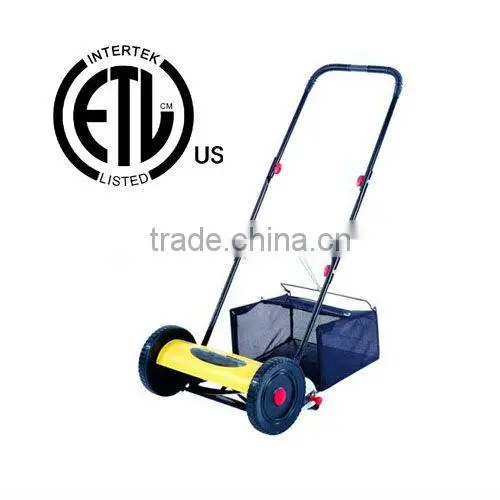 Hand reel mower