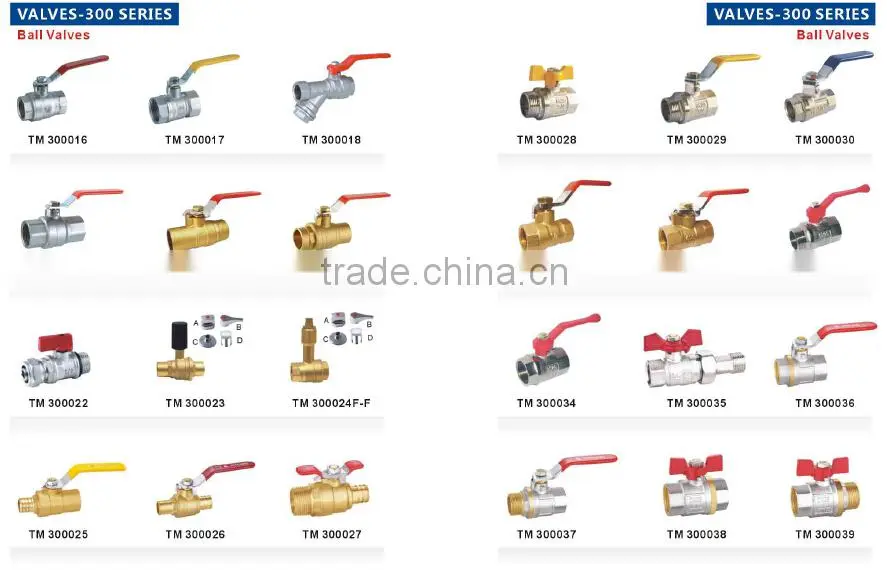 low price zinc alloy ball valve