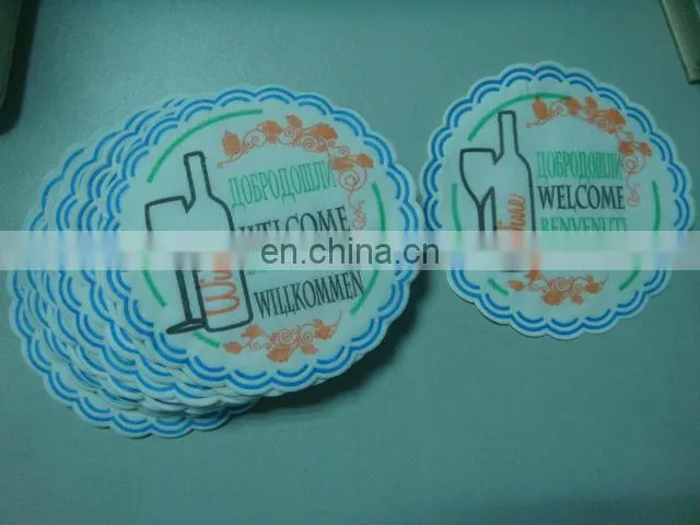 Automatic colored paper glass cover making machine