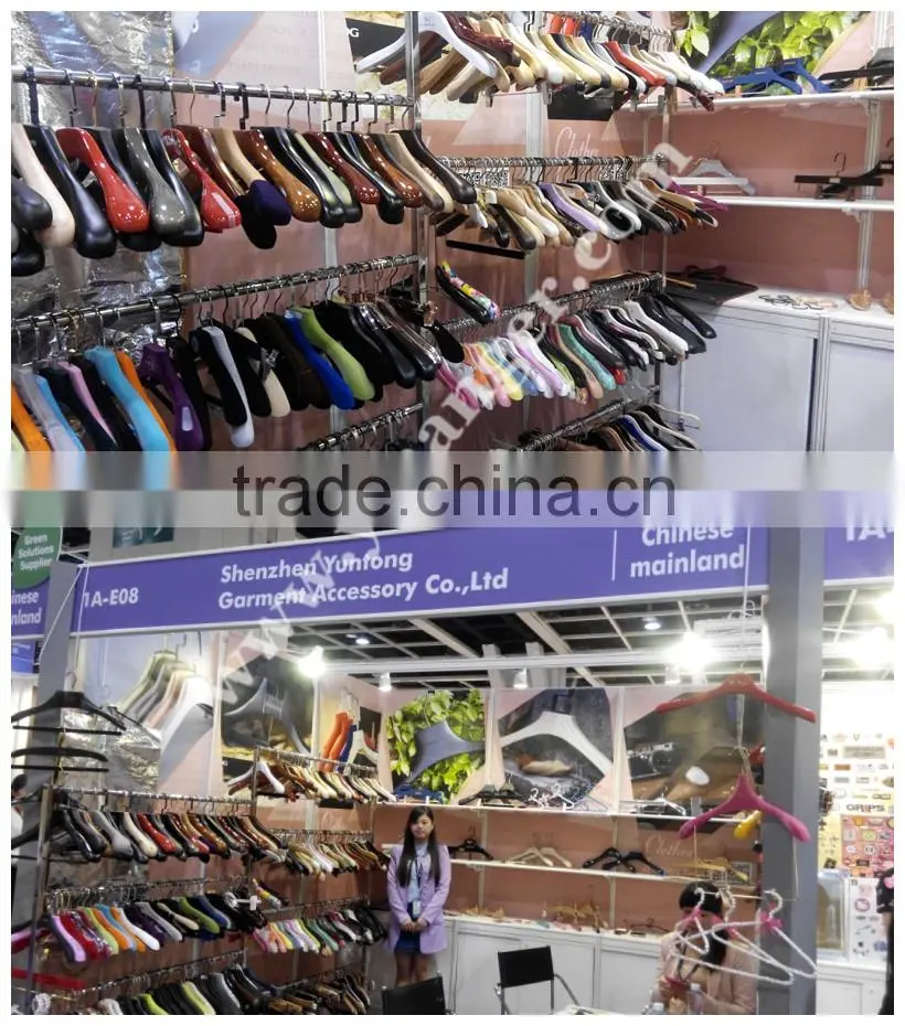 IMY-541 lotus wooden hangers customised hot sale