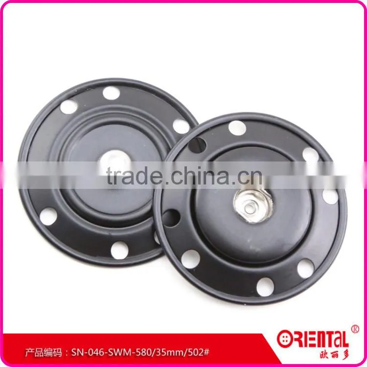 high quality 2 parts paint metal snap buttons