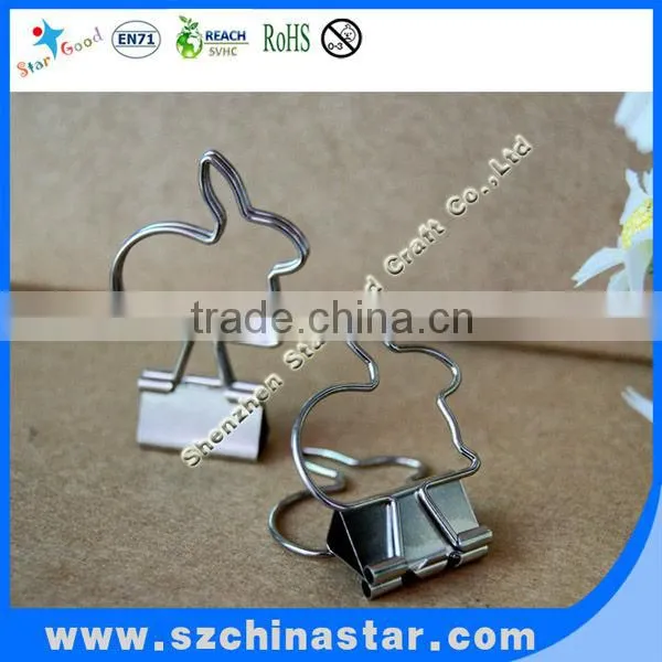 Beautiful shapes paper clip with tin box(D65*H30mm)