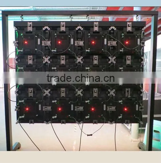 Rental die cast aluminum hanging indoor LED Video Board