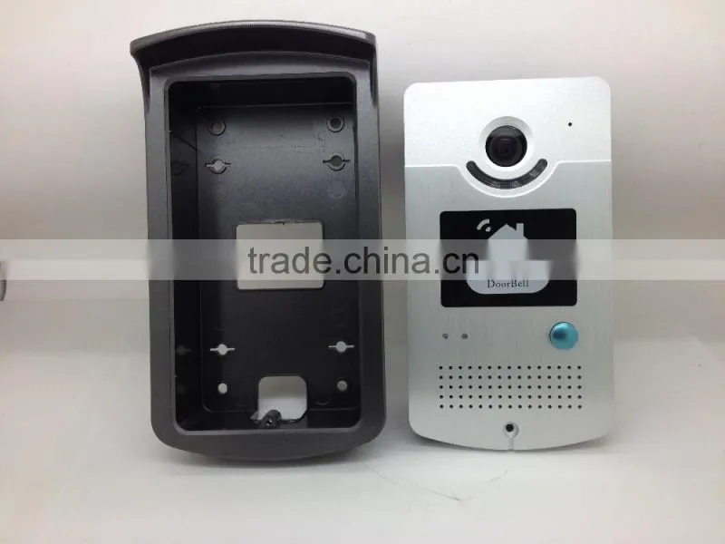 10Meters IR Night Vision 110 Degree Wide Angle 720P HD WiFi Video Doorbell Camera with Remote Unlock and Motion Detection Alarm