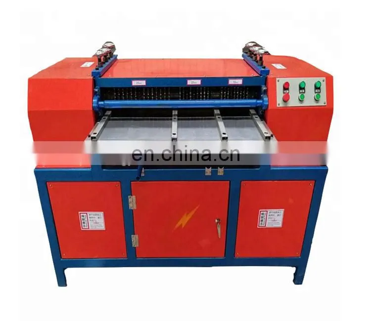 radiator peeling machine/radiator separator machine/Waste Radiator Copper Aluminum Separating Machine