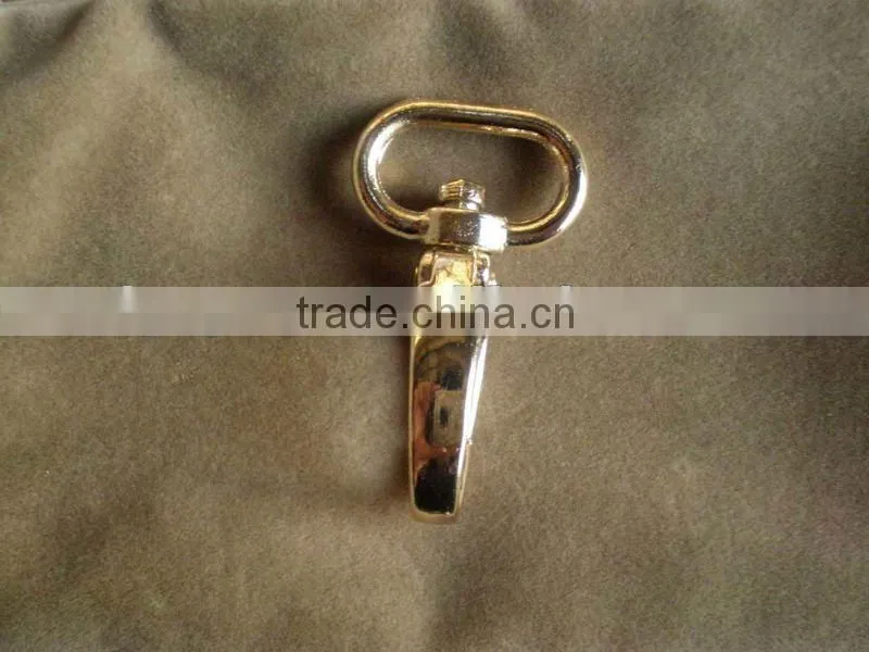 Metal fittings for leather bags