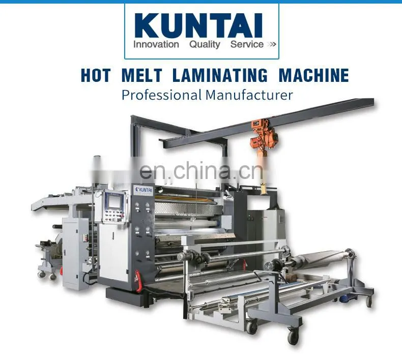 Hot melt glue Textile laminating machine for Garment