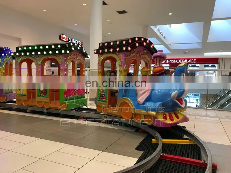 Amusement park animal track train rides for sale