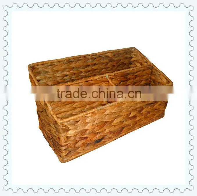 2013 woven water hyacinth basket