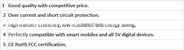 Modern best selling 7800mah backup power bank