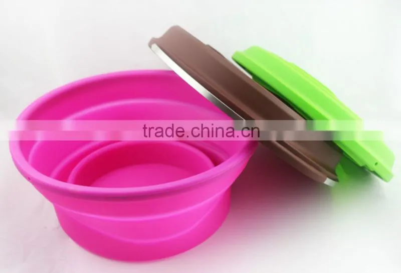Hot Selling Silicone Collapsible Folding Water Bucket