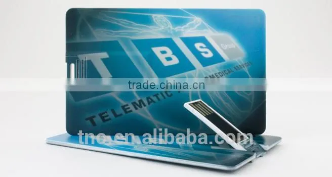 custom promotional credit card usb flash drive