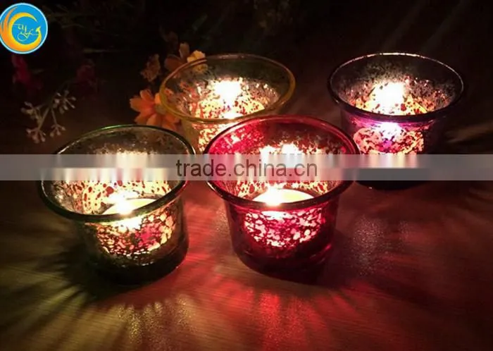 coins glass candle holder home decoration wedding centerpieces