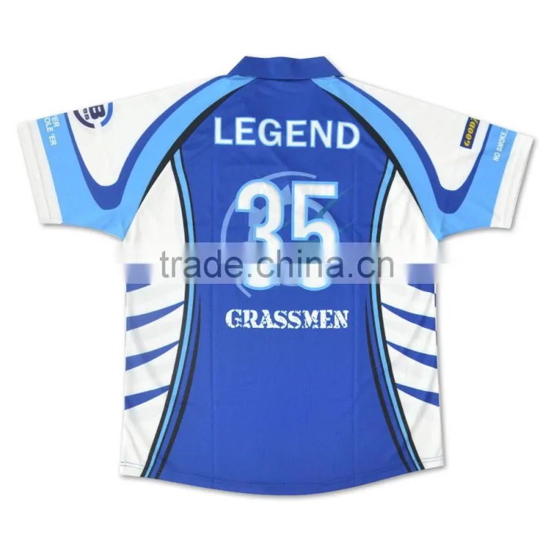 New pattern rugby jersey sublimated team rugby wear