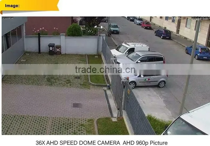 Panasonic housing 960P AHD Camera PTZ 36X zoom 1.3 Megapixel PTZ Outdoor Camera AHD High Speed Dome Camera support ip66