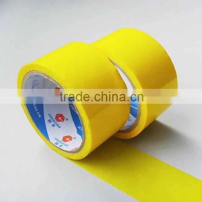 Exportable Top Quality OPP Adhesive Yellow Tape