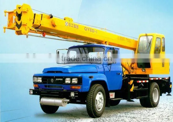QY8D 8ton hydraulic mini truck crane XCMG brand