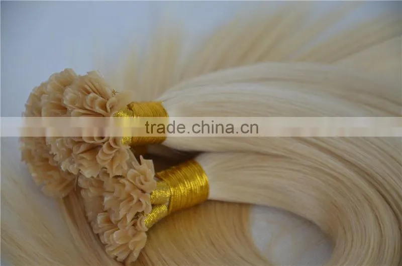 Italian keratin u tip individual strand hair extensions