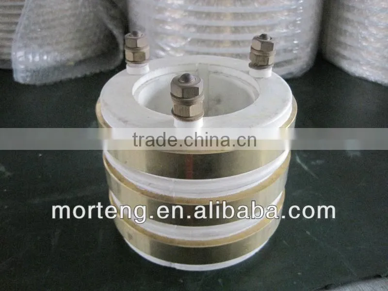 3 rings electrical slip ring for cable equipment motor