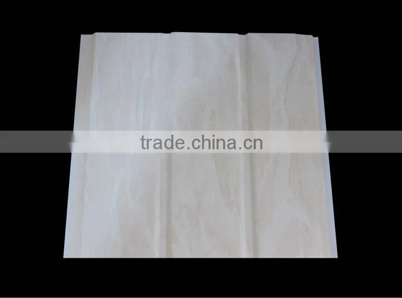 outdoor Two grooves laminated PVC wall panel/ boards