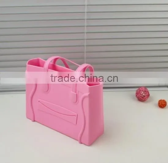 OEM High Quality Silicone Girl Bag Fashion HandBag