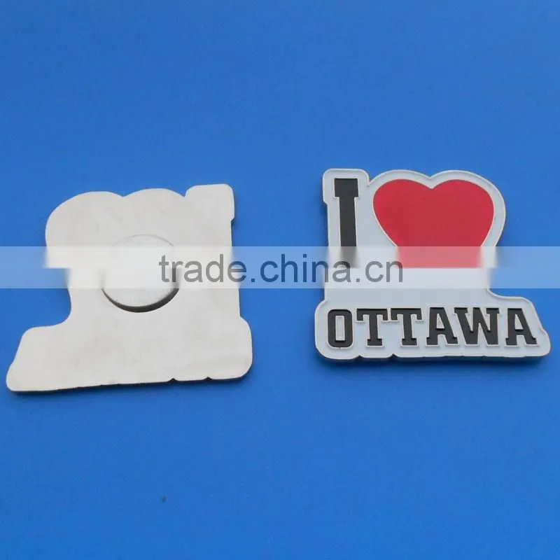 Popular 2016 I Love Ottawa Magnetic Badges for Wholesale