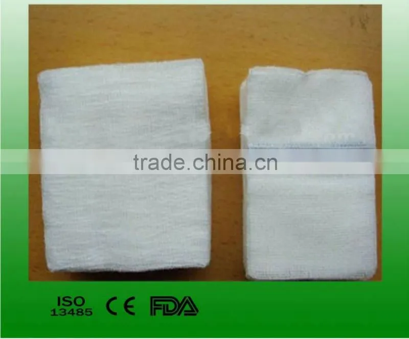 Sterile Surgical cotton gauze Pads gauze sponges medical dressing