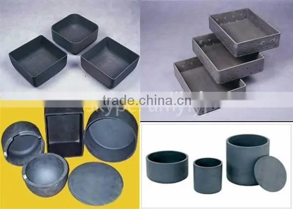Silica Graphite Melting Crucible Silicon Carbide Graphite Crucible from JK
