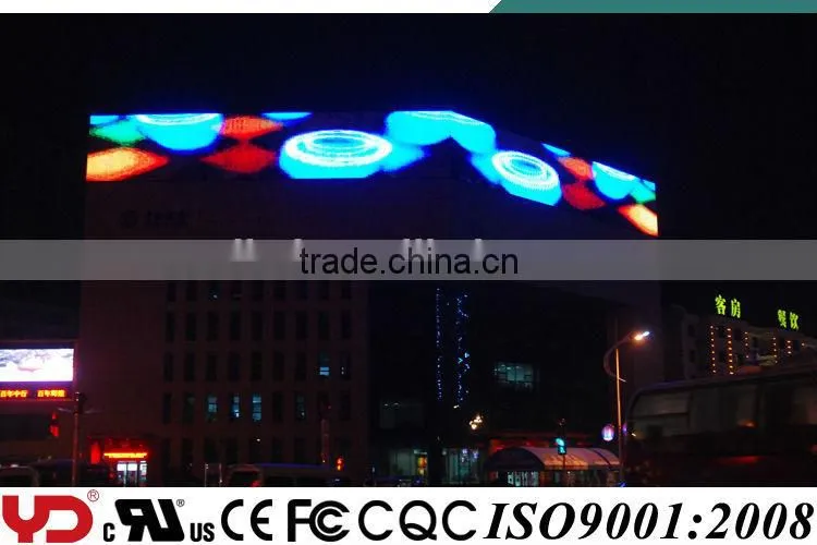 YD IP68 V-0 advertising led display board CE CQC FCC