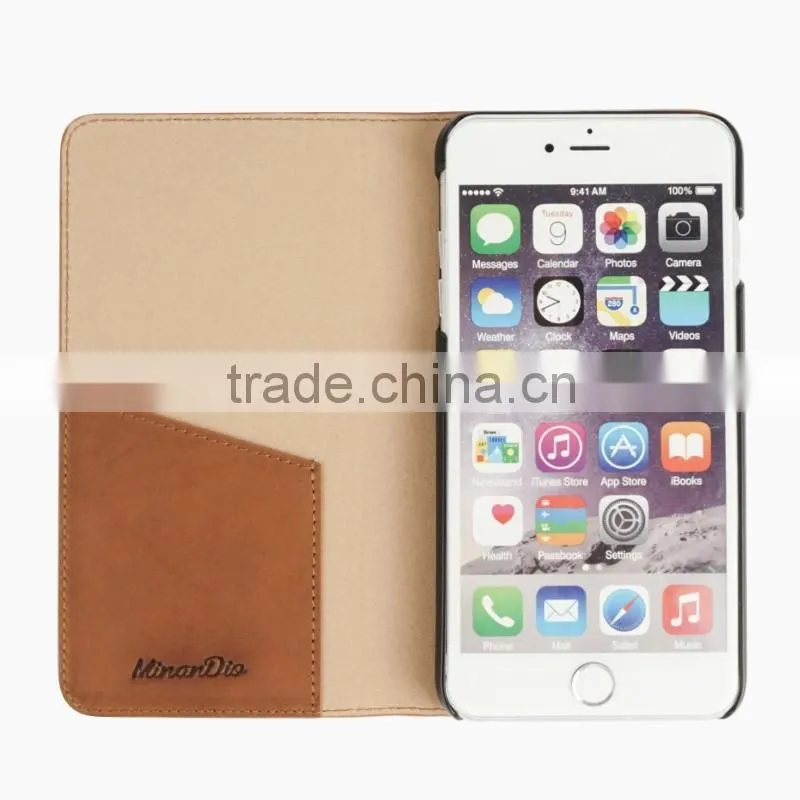 Minandio Guangzhou hot sale leather cell phone case for mobile phone with best price