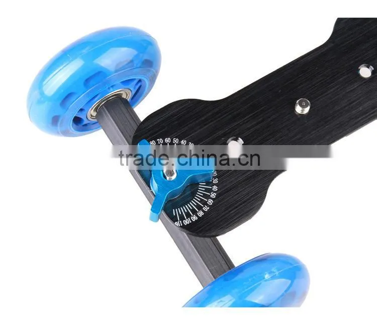 NEWER Tabletop Mobile Rolling Slider Dolly Car Skater Video Track Rail Camera