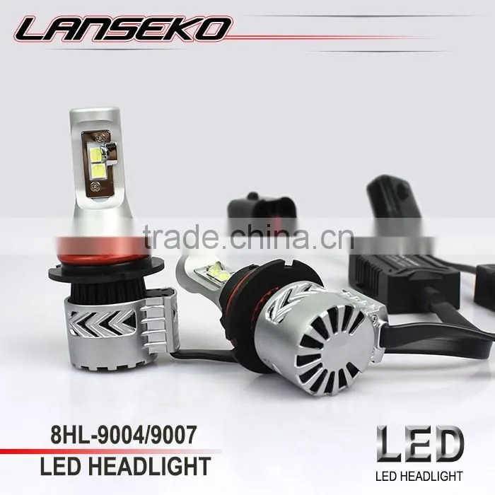 Super brightest led car fog light 6000LM trade assurance CE, RoHS, ISO9001 led auto headlamp