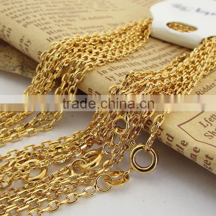 BC1130 Wholesale fashion DIY black leather necklace chains
