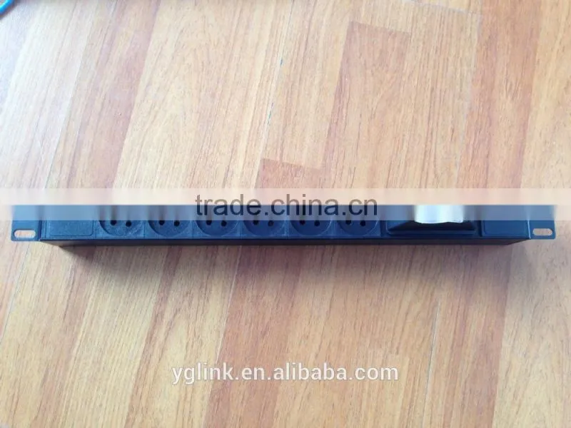 19" standard Rack Outlet PDU socket/ Israel type PDU
