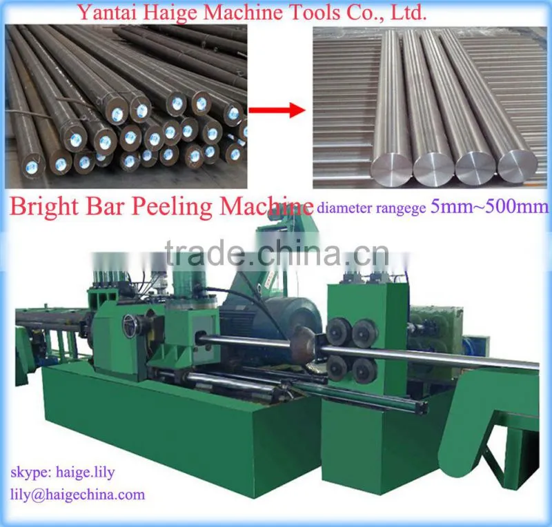 brand new lathe machines for round steel bars surface treatment