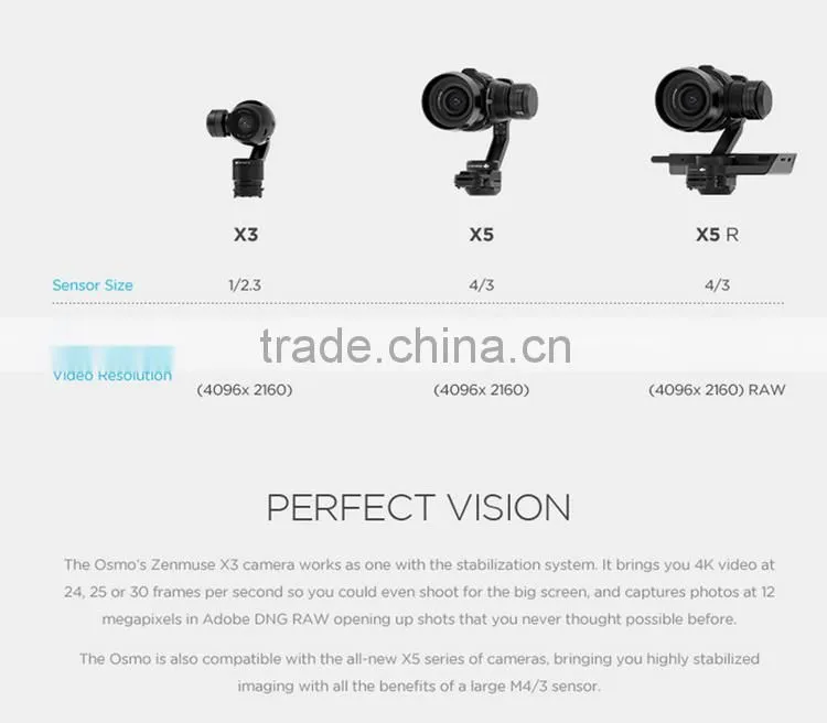 DJI OSMO 4K camera steadycam