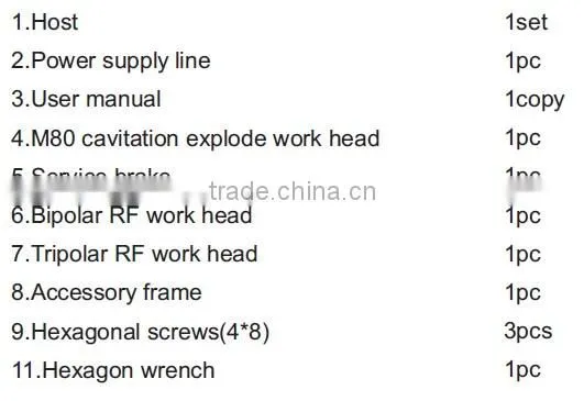 rf cavitation fat dissolving machine