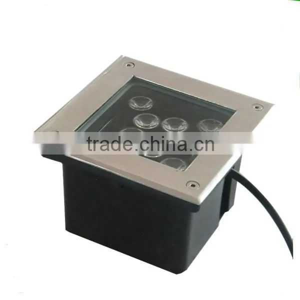 led rgb underground light 9W with ip 68