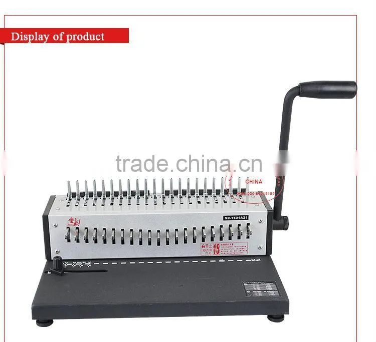For office use comb binder