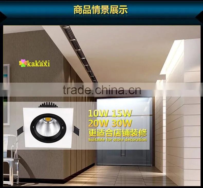 Factory Sales LED Ceiling Light 5W 7w 10W 20W COB LED Grille Lamp LED Spotlight