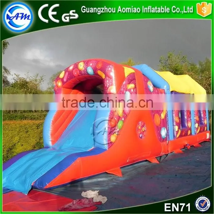 New style inflatable assault course adrenaline rush obstacle course for sale obstacle course for hire