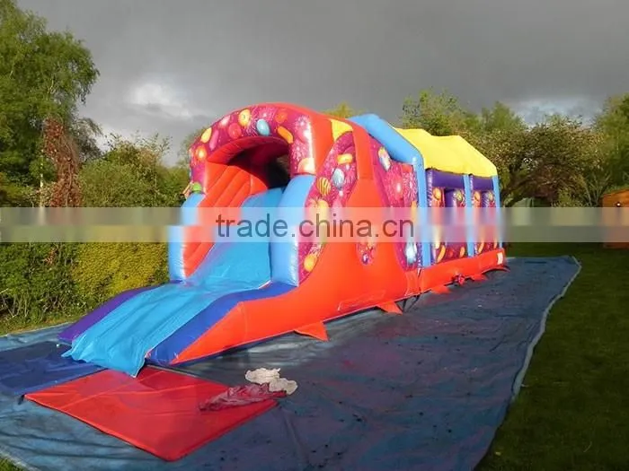 New style inflatable assault course adrenaline rush obstacle course for sale obstacle course for hire
