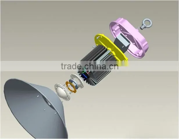 China supplier ARM ip54 Ra70 led high bay light work light 120w