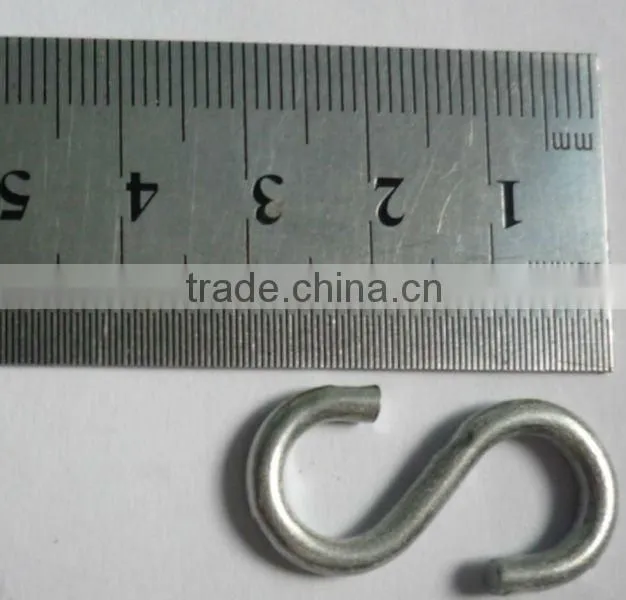 8MM S Meta Hook Zinc Plated U-Shaped Spring Hook Snap Hook Rigging Hardware