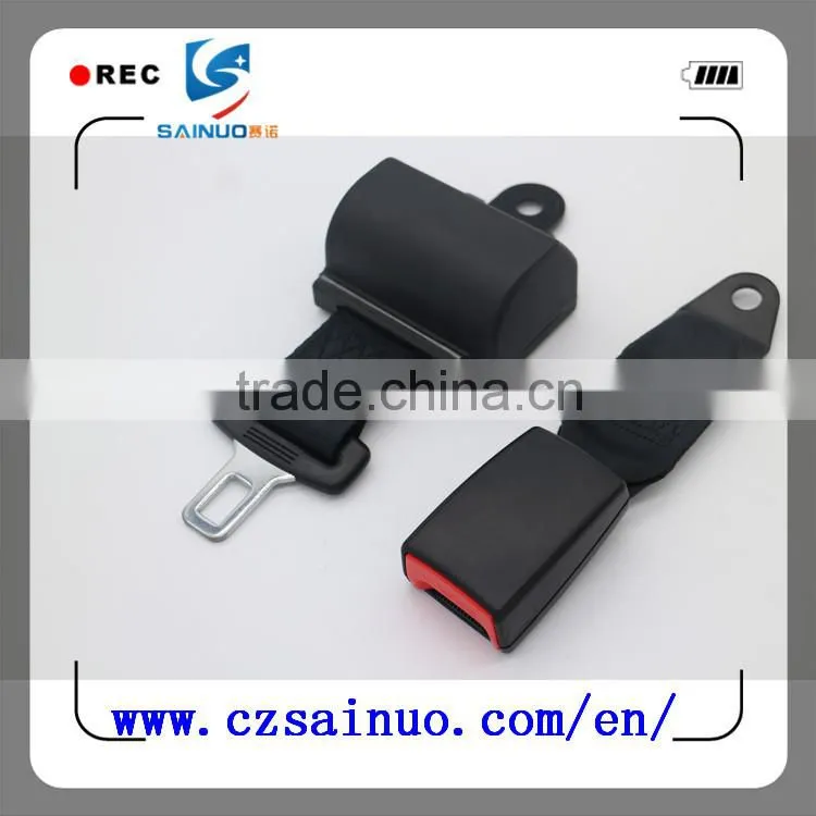 Universal 3-point automotive reel Safety Seat Belt with Retractor Pretensioner