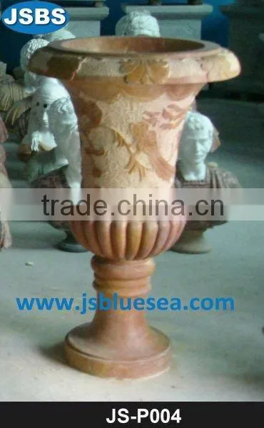 Hand Carved Marble Planter JS-P003Y
