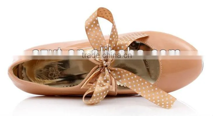 Fashion Nude color wedge shoes for gilrs