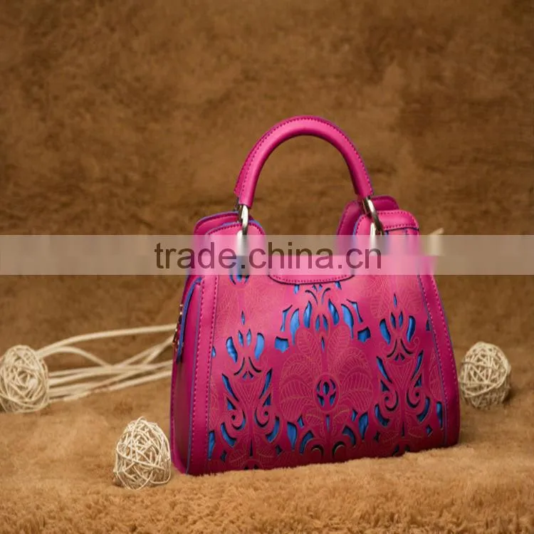 Leather Goods Import from China Beautiful Women Tote Bag