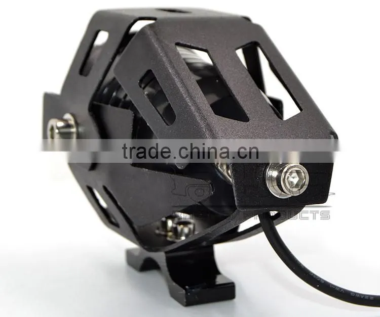 Waterproof Ultra bright 12V 10W U7 Angel and Devl Eye LED Front Motorcycle Light Lamp Lighting